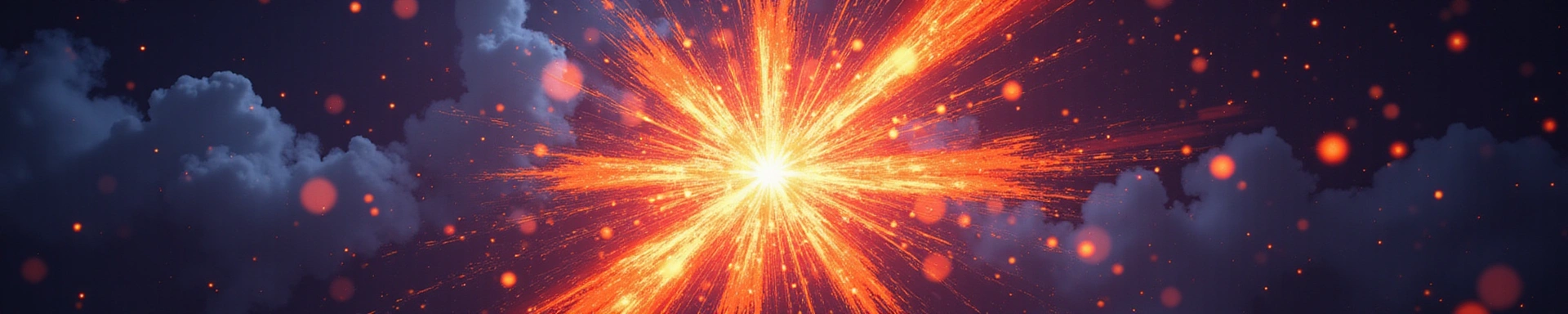 Explosive abstract design representing limited-time offers