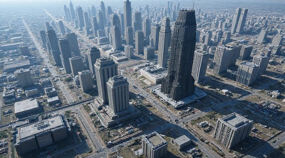 Strategic City Builder Game