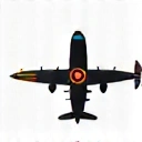 Airplane icon for travel deals